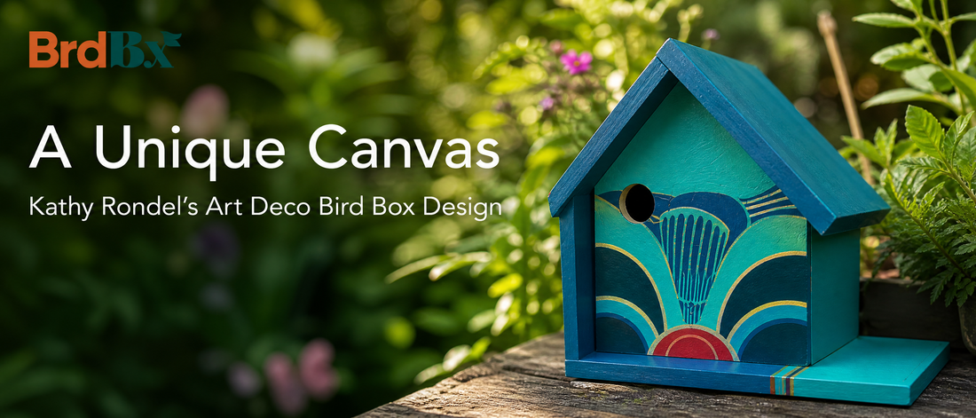 A unique canvas: Kathy Rondel’s Art Deco bird box design